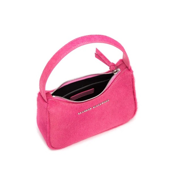 Brandon Blackwood Syl Bag- Pink Ponyhair - Picture 2 of 6